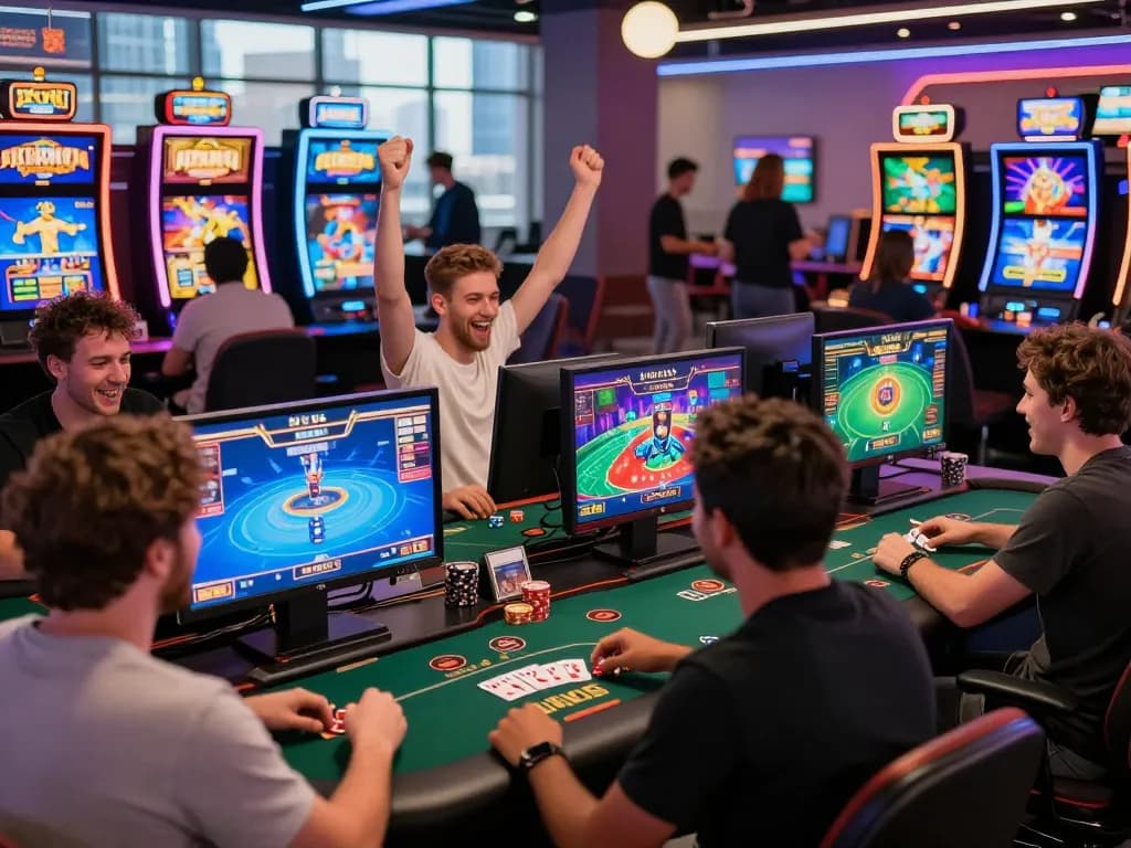 Exciting gameplay at 33WIN showcasing diverse games and enthusiastic players engaged in Game 33win.