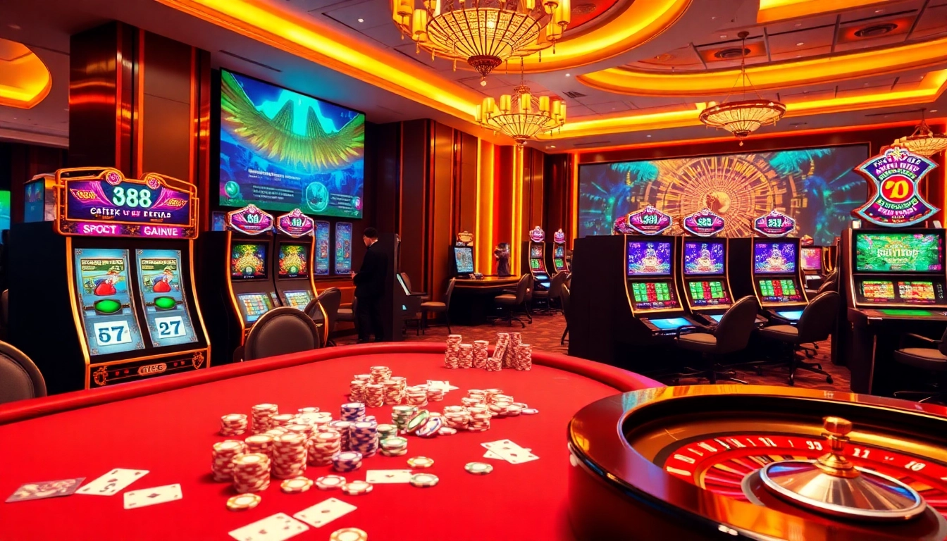 Experience the excitement of nhà cái 888b with vibrant casino games and lively betting atmosphere.