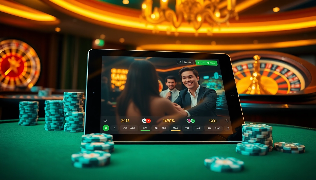 Engaging users at https://mtr888.com/ with immersive online gambling visuals featuring colorful casino elements.
