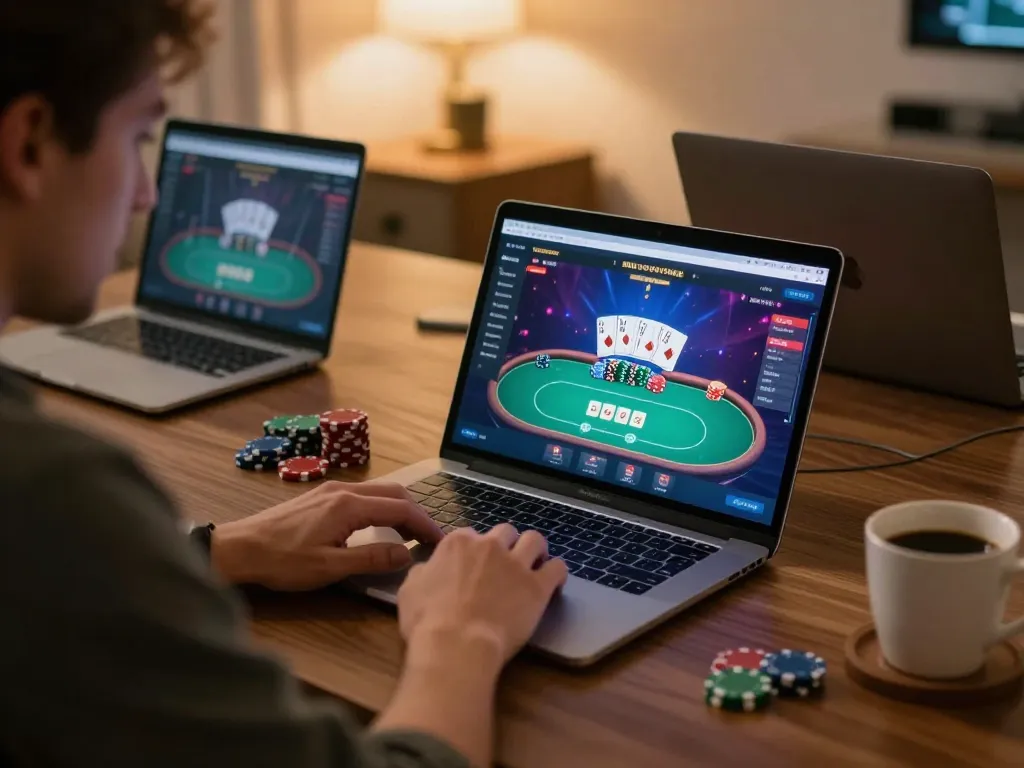 Play poker online with Say88 and enhance your strategy at home while managing a bankroll.