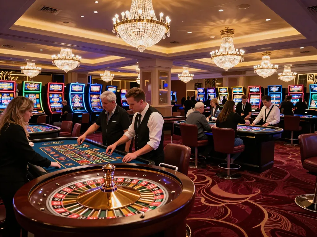 Engaging roulette game scene with players placing bets at C168 casino table, exhilarating atmosphere.
