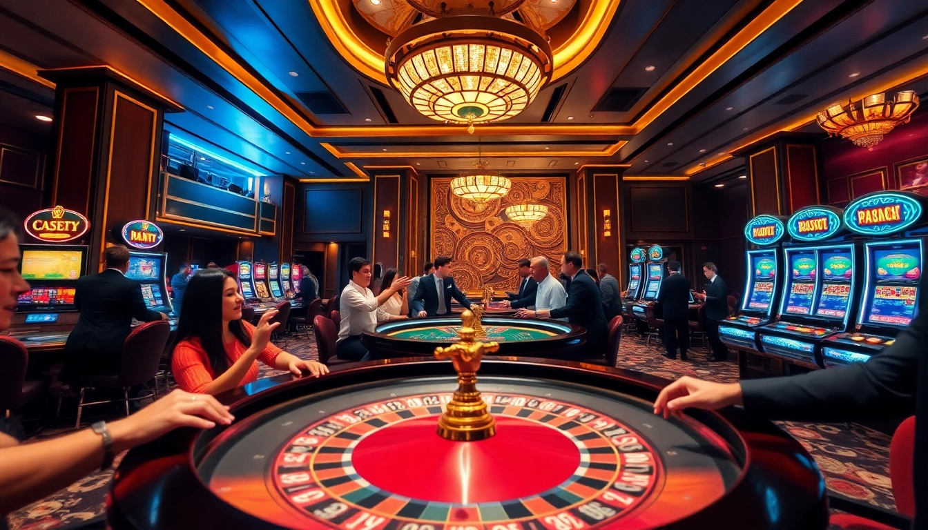 The excitement of winning at https://qq88z.net/ with vibrant casino slots and engaging players.