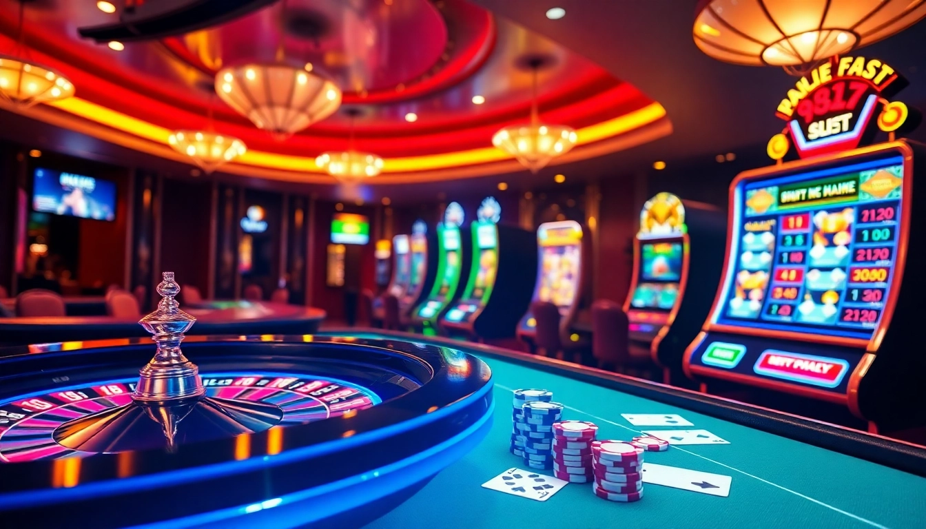 Experience thrilling online gambling with vibrant visuals at https://tg88pro.com/ showcasing casino excitement.