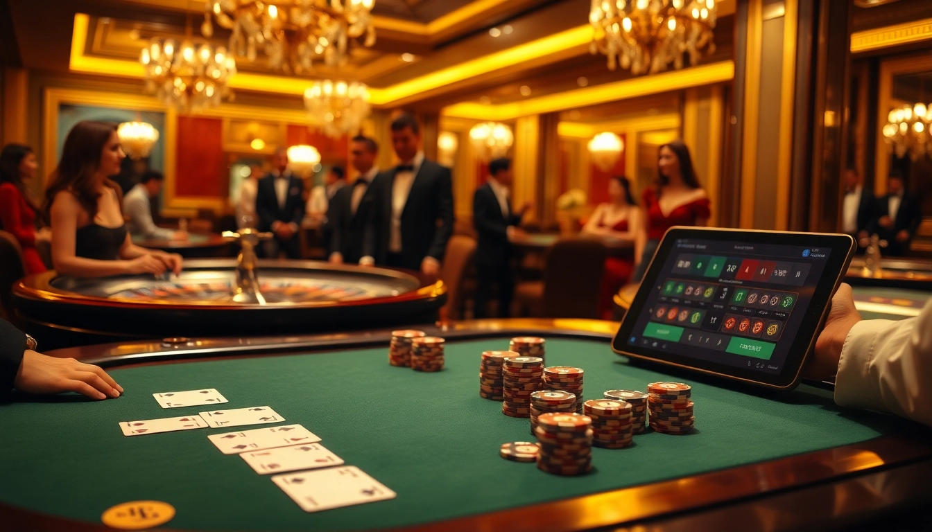 Experience the thrill of poker at vn88.directory with luxurious tables, cards, and chips.