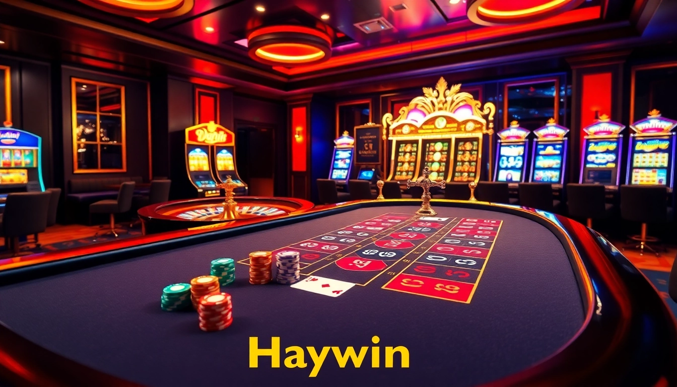Winning at Haywin casino with vibrant games and exciting baccarat