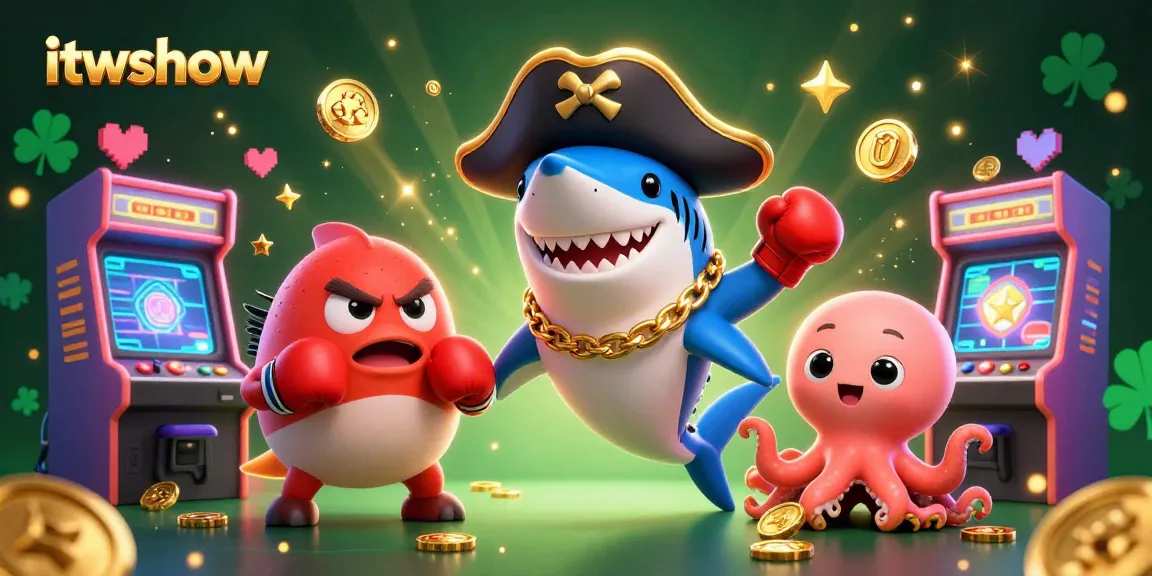 itwshow showcases a vibrant 3D pirate-themed casino, featuring characters and action-packed gaming elements.