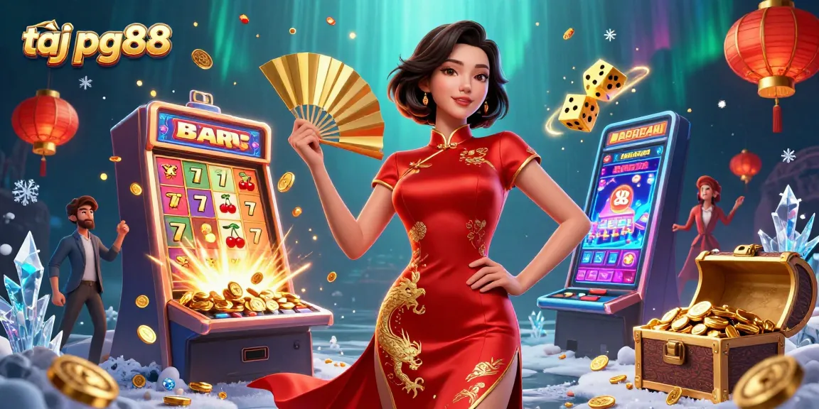 Engage in vibrant gameplay at tại pg88 with an alluring casino atmosphere filled with gold coins and jackpots.