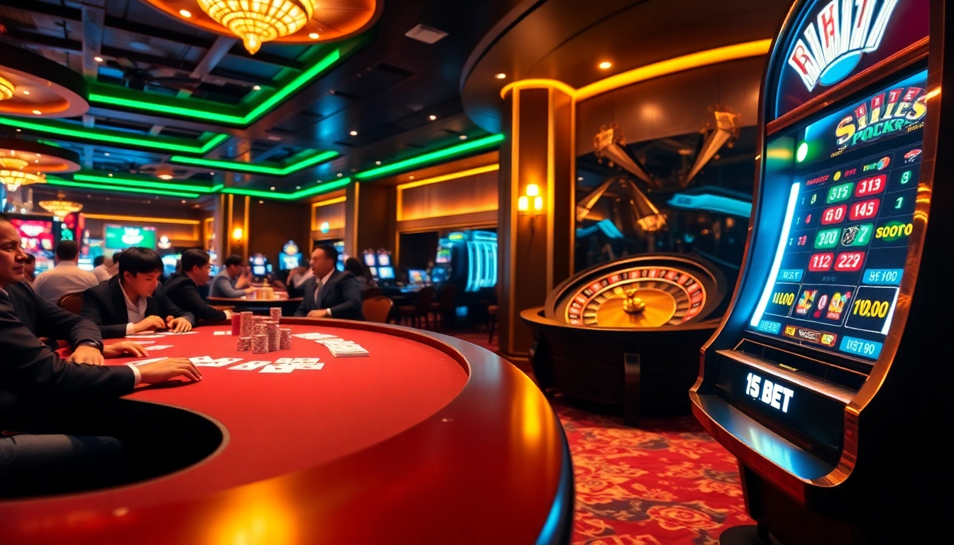 Experience the thrill of mi bet at a luxurious casino table with engaging gameplay.