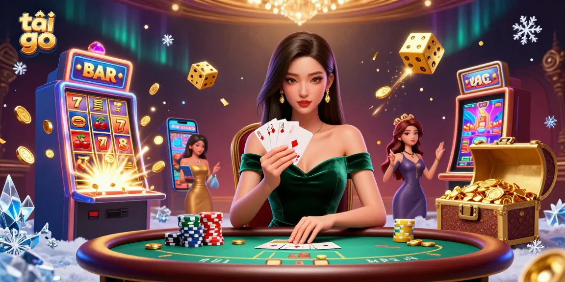 Experience the excitement of tải go 88 with stunning visuals of a poker game and jackpot thrills.