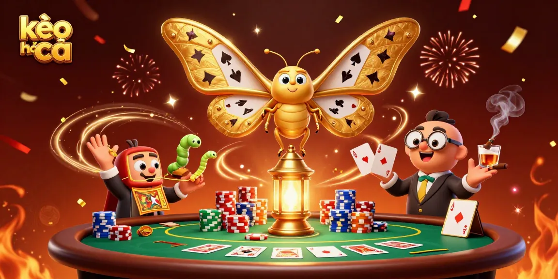 Experience the excitement of kèo nhà cái with vibrant casino elements and lively characters.