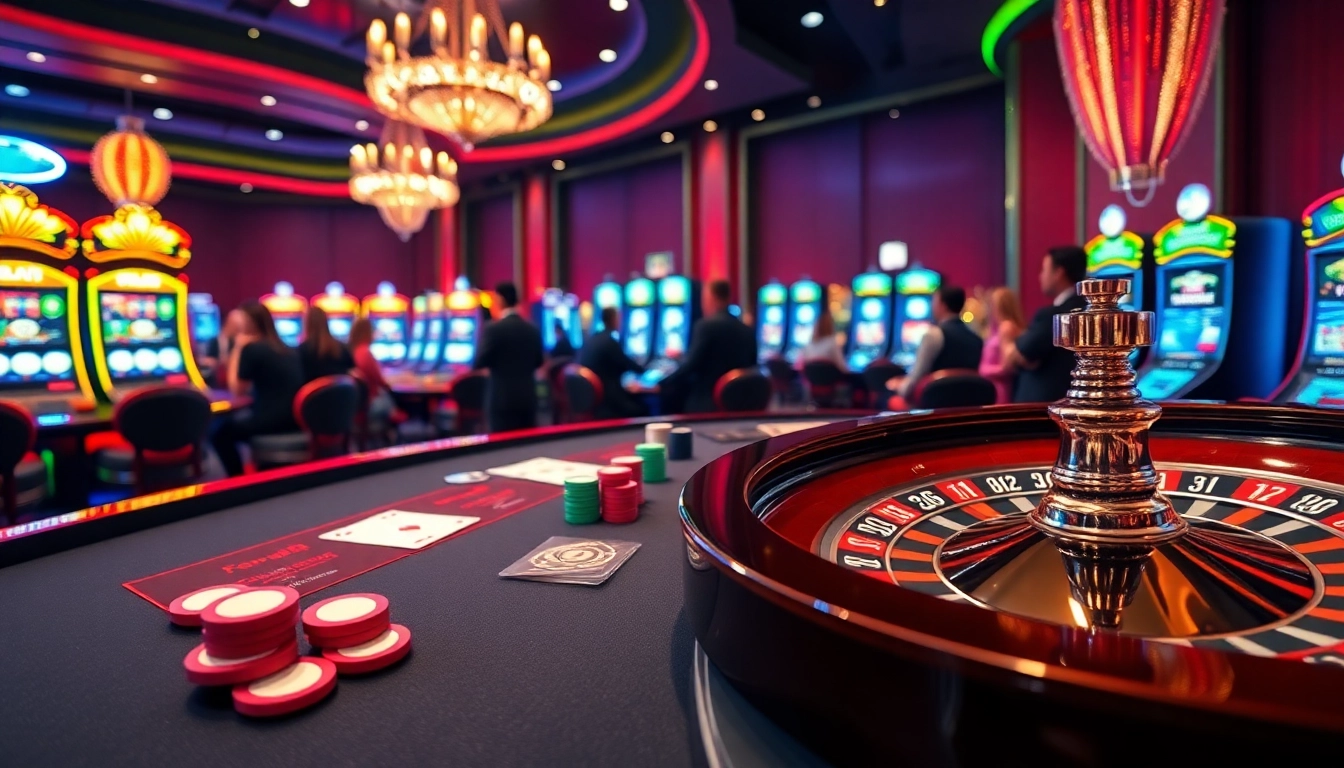Experience the thrill of betting at https://tr88.bio/ with vibrant casino tables and engaging games.