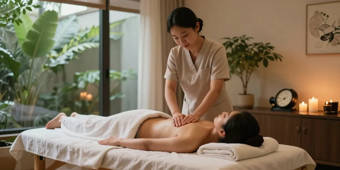 Experience relaxing 장안동출장안마 session in a tranquil spa.