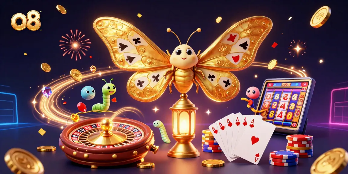Experience stunning casino action with o8's vibrant gaming visuals and dynamic bonus elements.