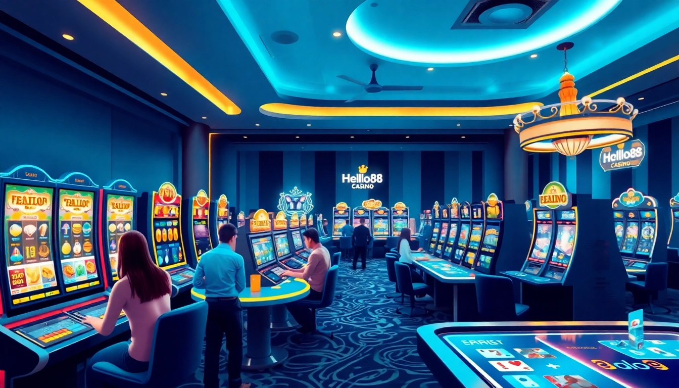 Experience thrilling online gaming at hello88win.live with innovative casino games.