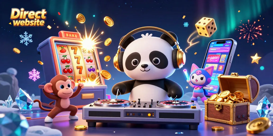 Experience thrilling gameplay at the Direct website with colorful characters and captivating slots
