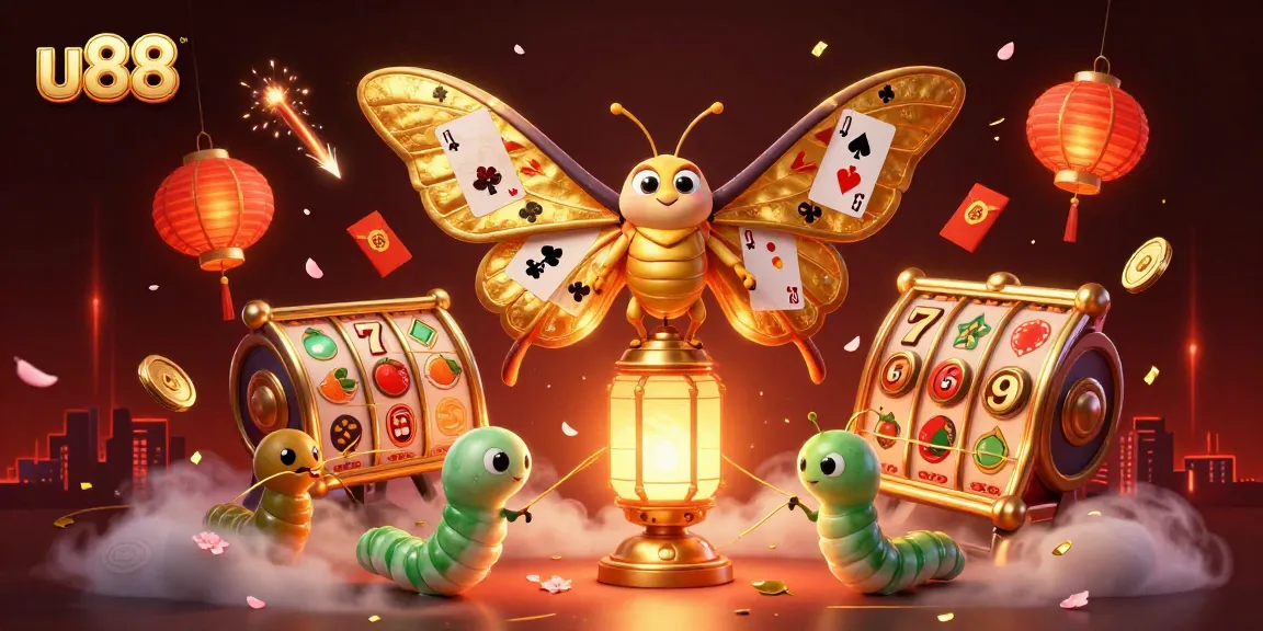 Engage with U88's thrilling online slots featuring vibrant casino motifs and winning symbols.