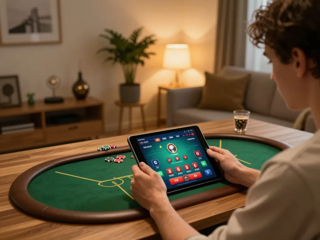 Tham gia trò chơi di động tại nhà bằng cách sử dụng ứng dụng Link 12bet để có trải nghiệm casino liền mạch.