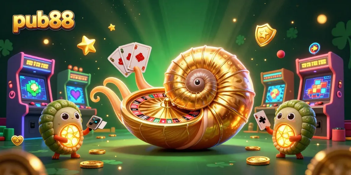 Experience exciting gameplay at pub88 with a vibrant 3D casino scene featuring ancient nautical characters.