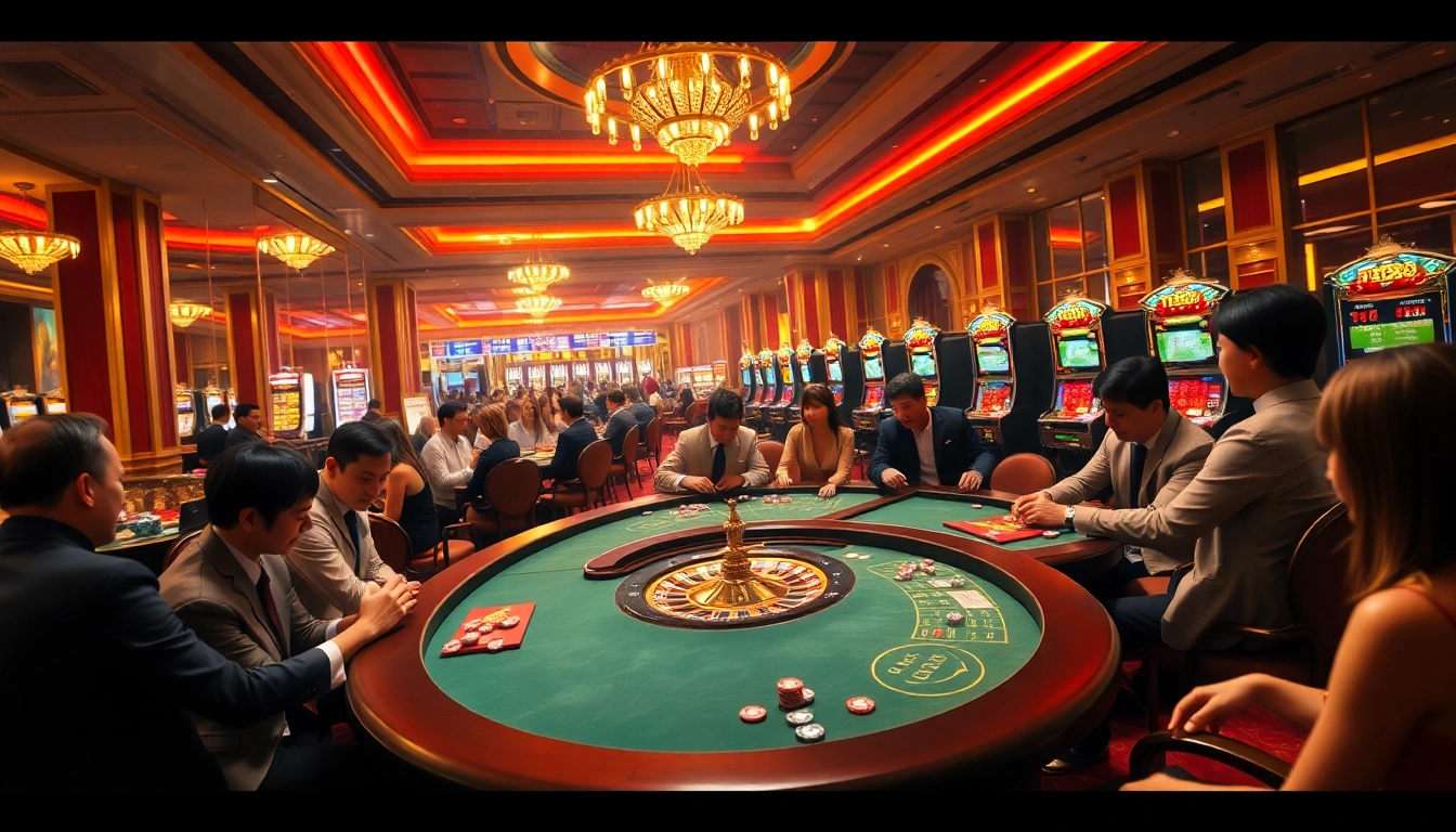 Experience the thrill of gaming and access exclusive tg88 link at a vibrant casino.