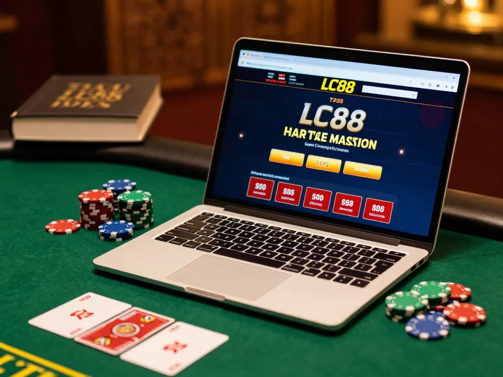Player analyzing strategies on LC88 while enjoying a comfortable home gaming experience.