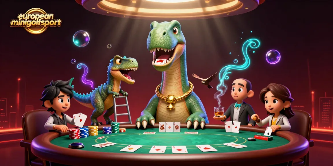 Join the fun at europeanminigolfsport with this vibrant cartoon casino scene featuring dynamic gameplay elements