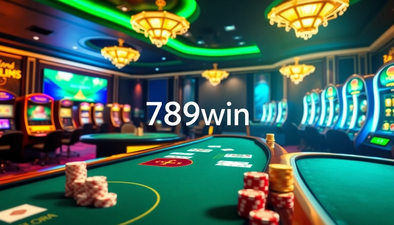 Experience thrilling casino action with link 789win, featuring vibrant gaming tables and engaging online features.