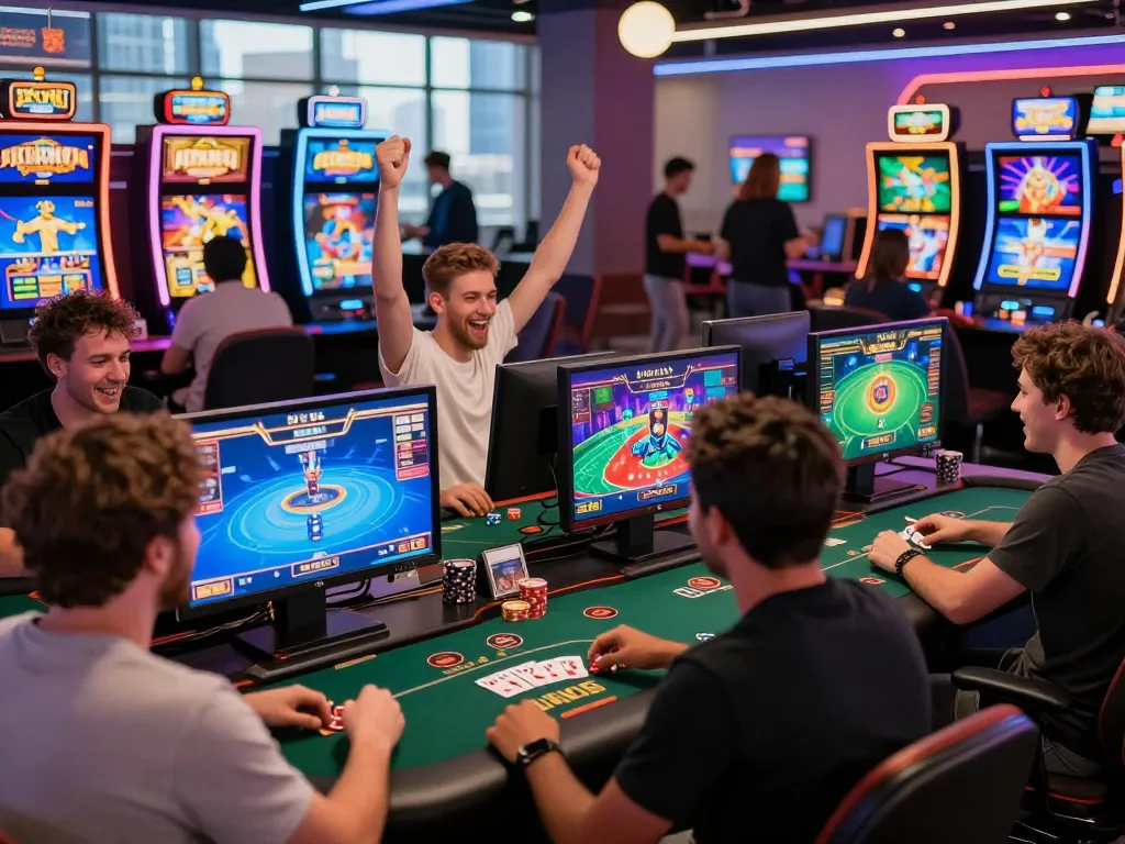 Exciting gameplay at 33WIN showcasing diverse games and enthusiastic players engaged in Game 33win.