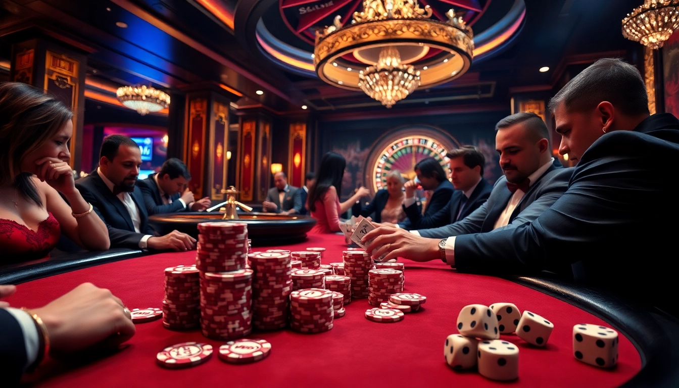 Experience the thrill of SODO casino gaming with vibrant poker action and luxurious atmosphere.