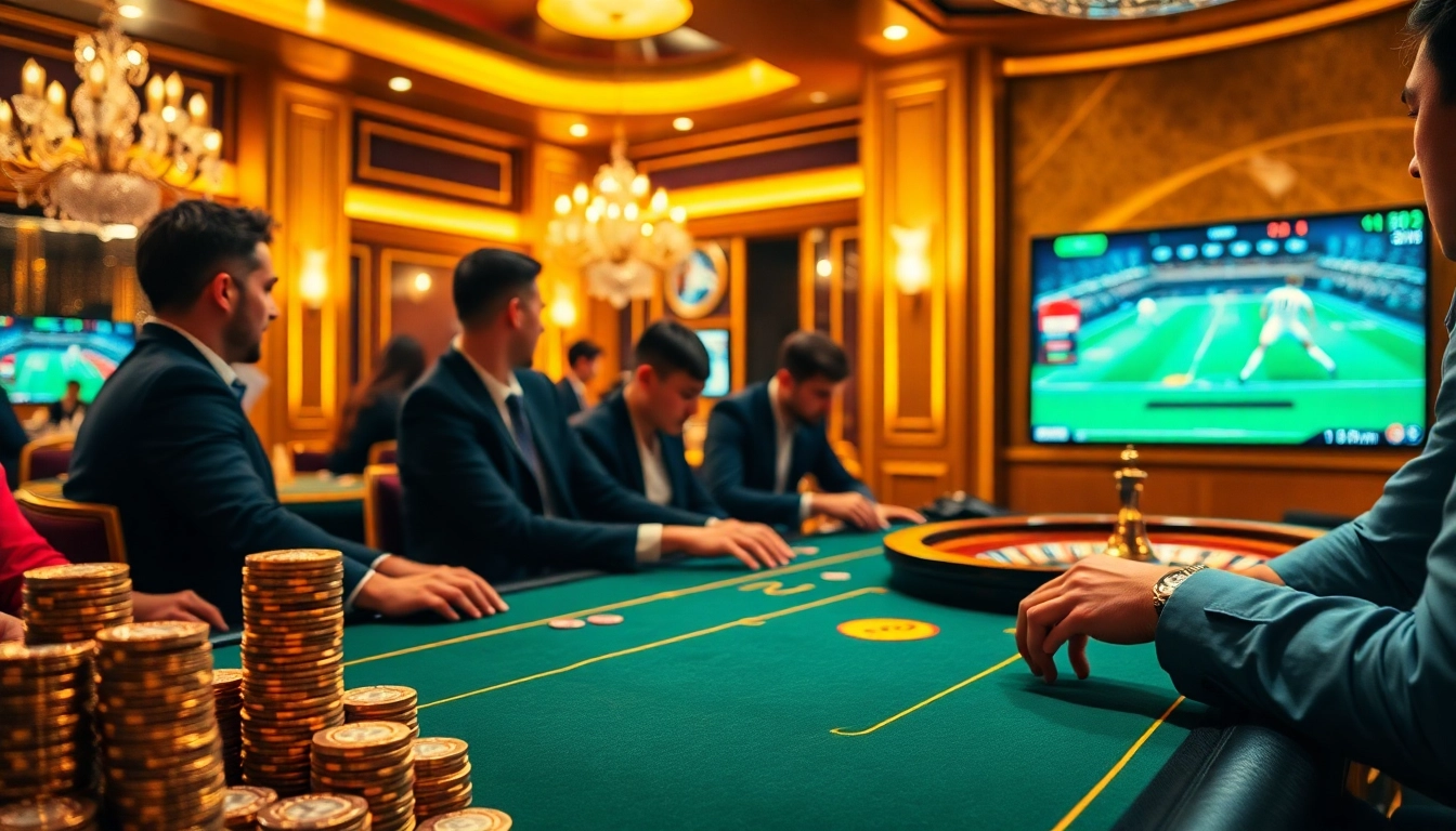 bóng đá trực tuyến luongson enhances your betting experience with an exciting casino atmosphere.