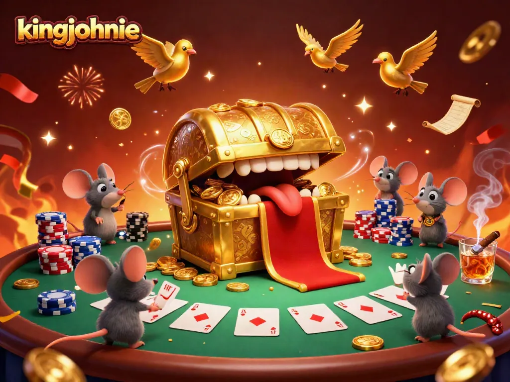 Join kingjohnnie's adventure as the treasure chest entices with riches and poker excitement!