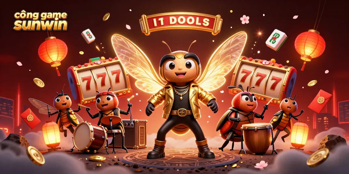 Experience the excitement of cổng game sunwin with a lively rock star scene featuring dynamic gaming elements.