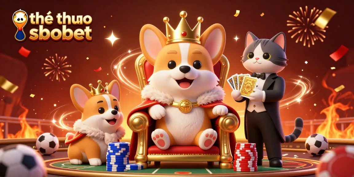 Betting on sports excitement with thể thao sbobet showcased in an energetic 3D illustration.