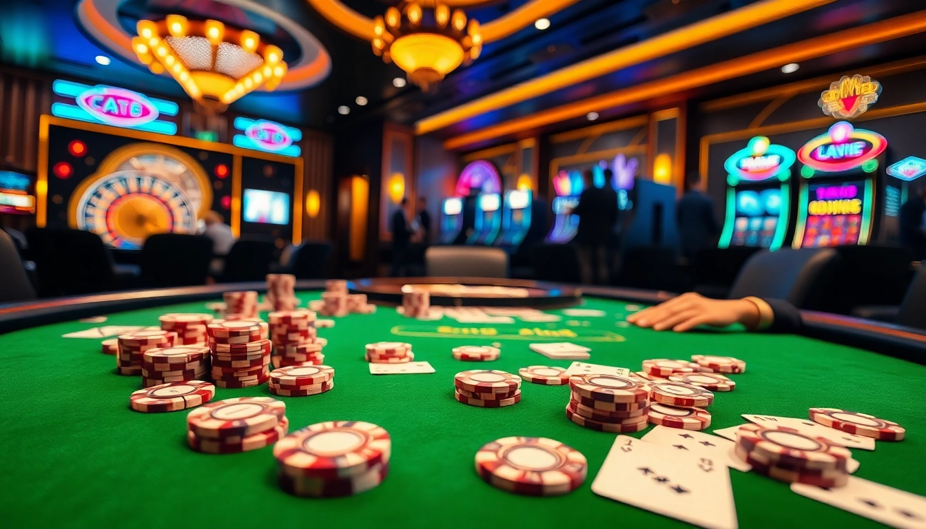 Experience high-stakes poker action at https://88new.autos/ with vibrant chips and cards.