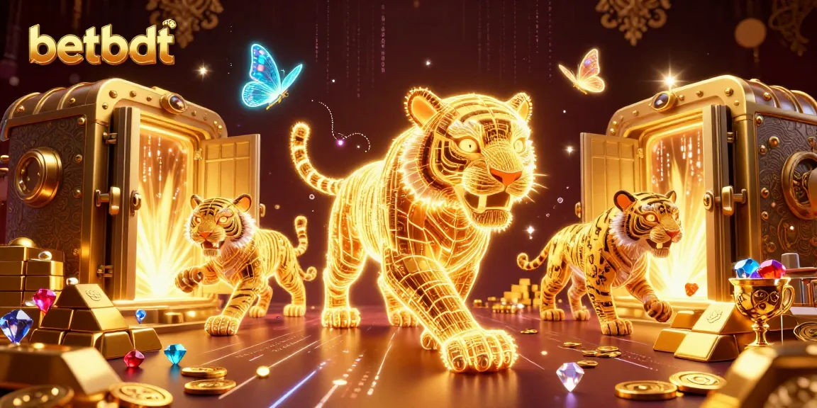 Join the thrilling journey at betbdt with a captivating 3D casino experience featuring a magical tiger.