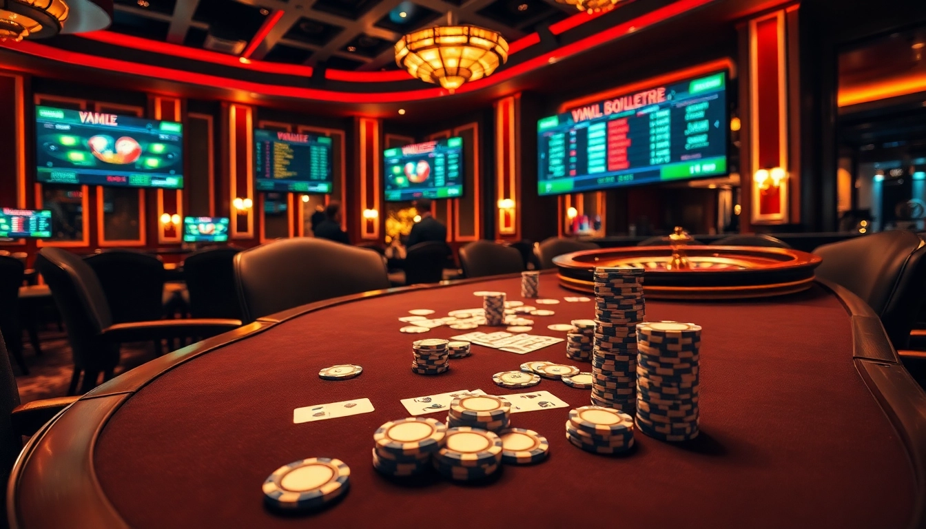 Experience the excitement of live betting at https://789bet.red/, with vibrant casino tables and thrilling action.