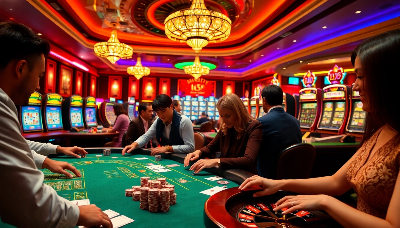 Experience the thrill at uu88 trang chủ with vibrant casino games and enthusiastic gamblers.