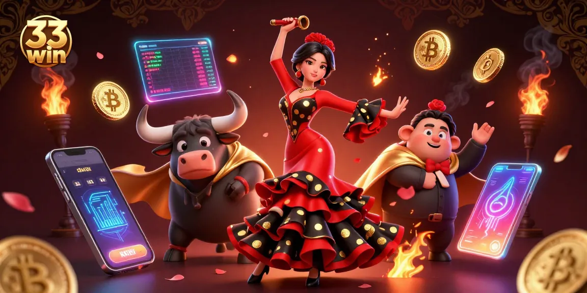 Experience thrilling wins at 33 win casino with vibrant 3D characters and crypto gaming elements